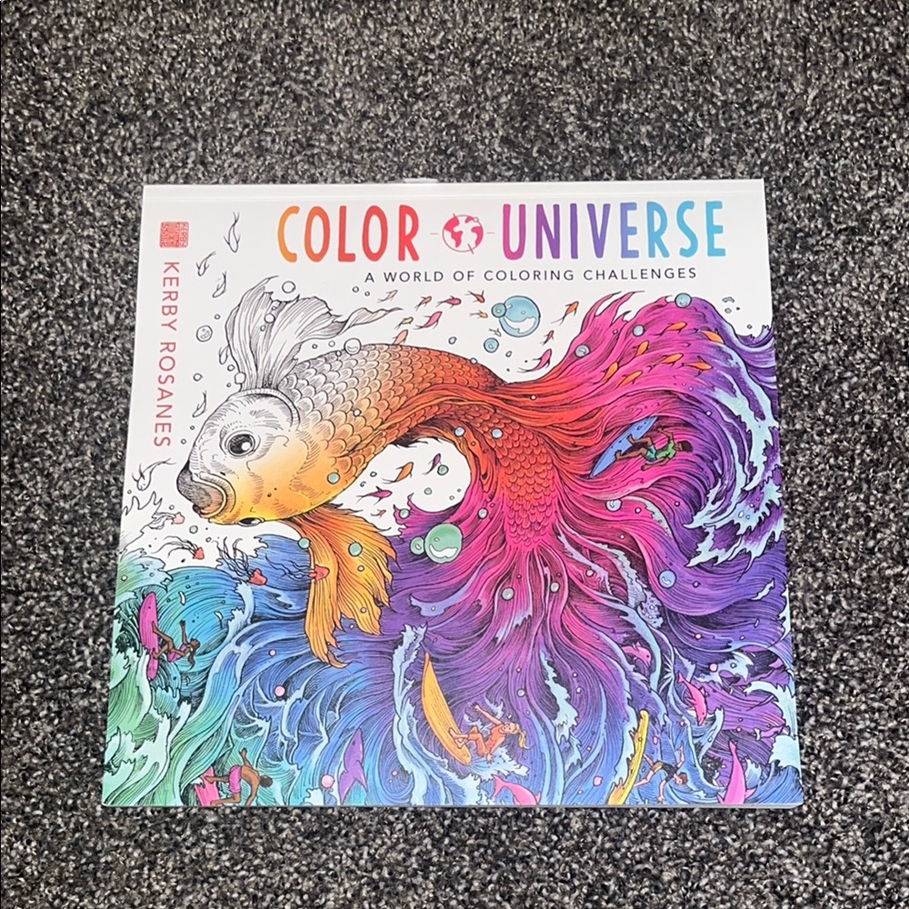 Color Universe Coloring Book